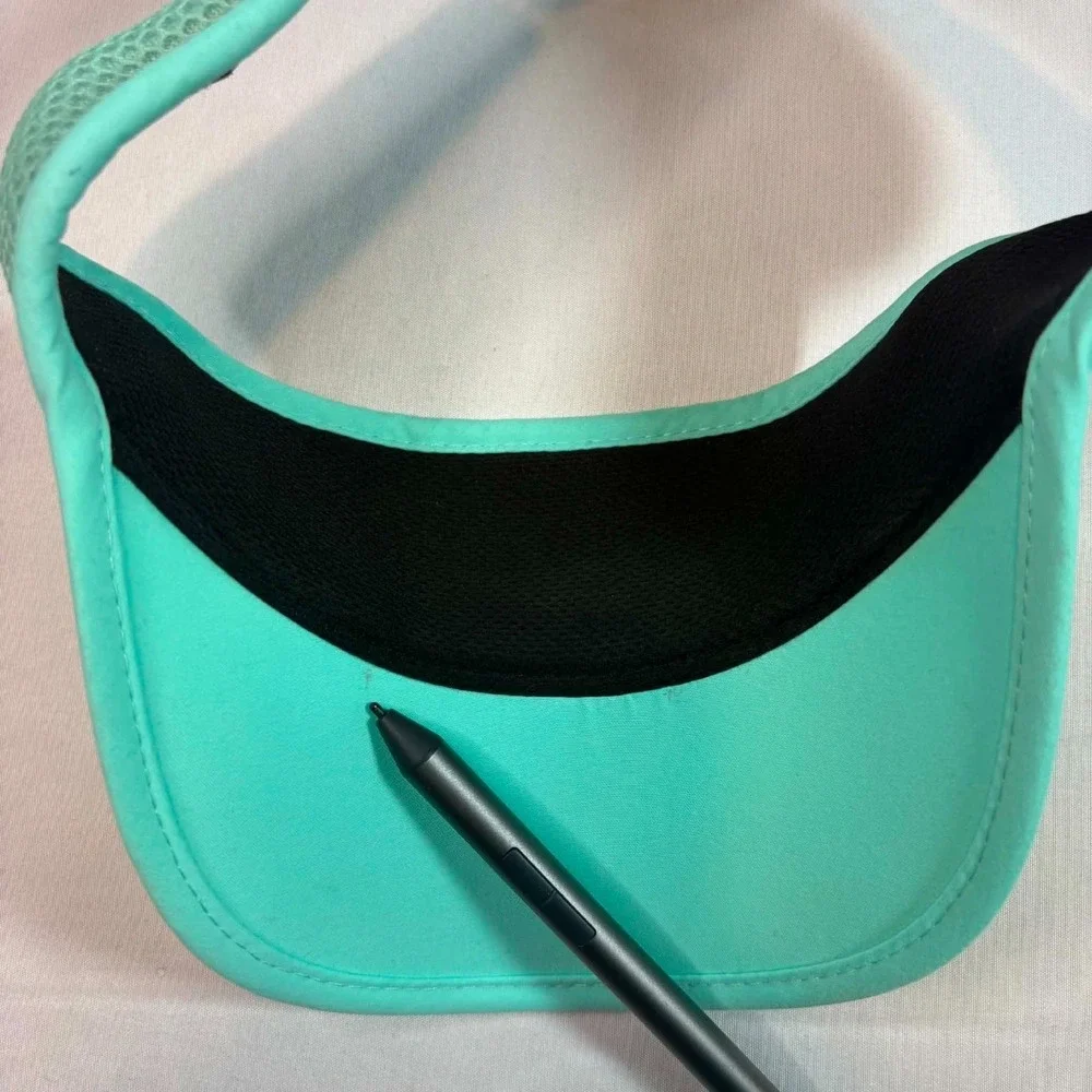 Avia Womens Spearmint Mint Green Athletic Sport Running Sun Visor OSFM Adjustabl